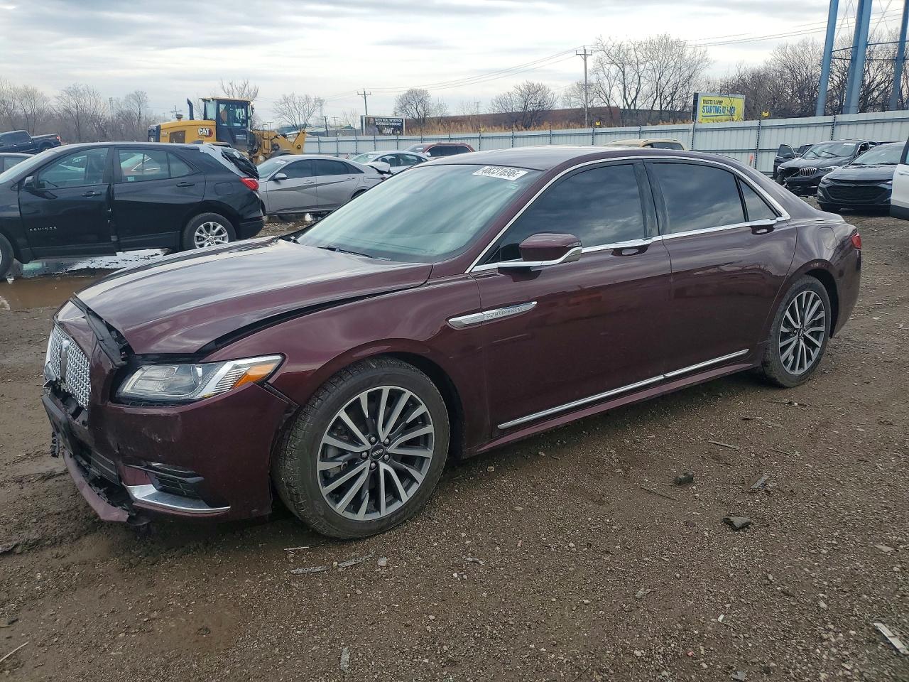 Salvage Lincoln Continental Image