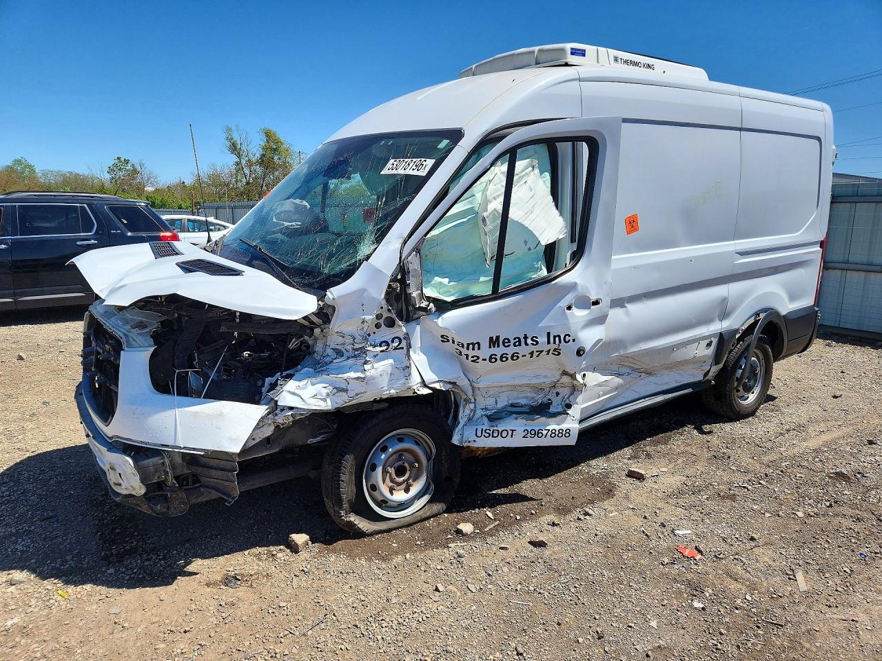 Salvage Ford Transit Image