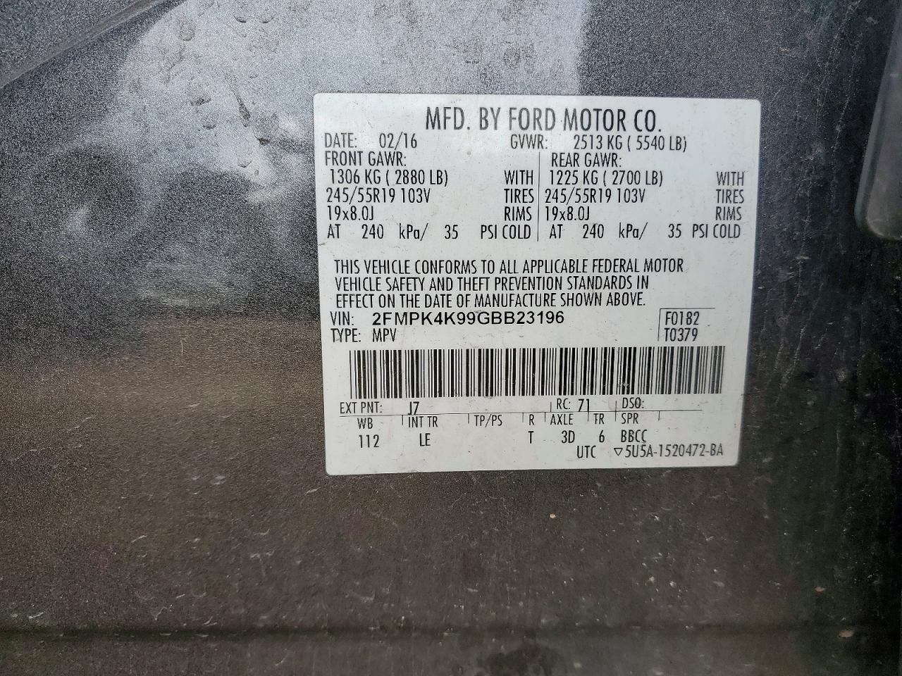 Ford Edge Titanium