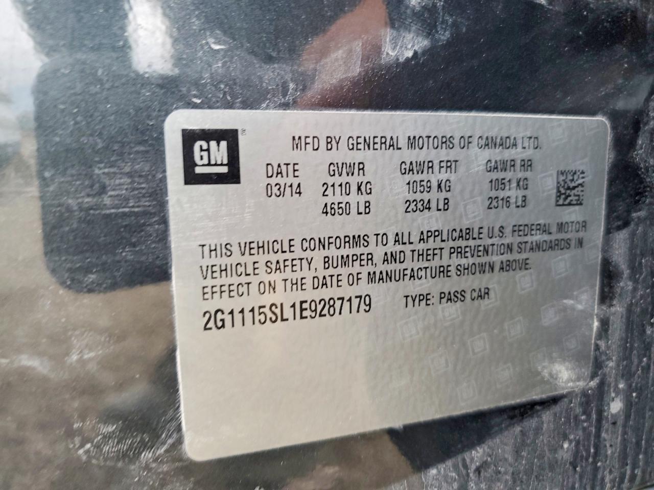 Chevrolet Impala Lt