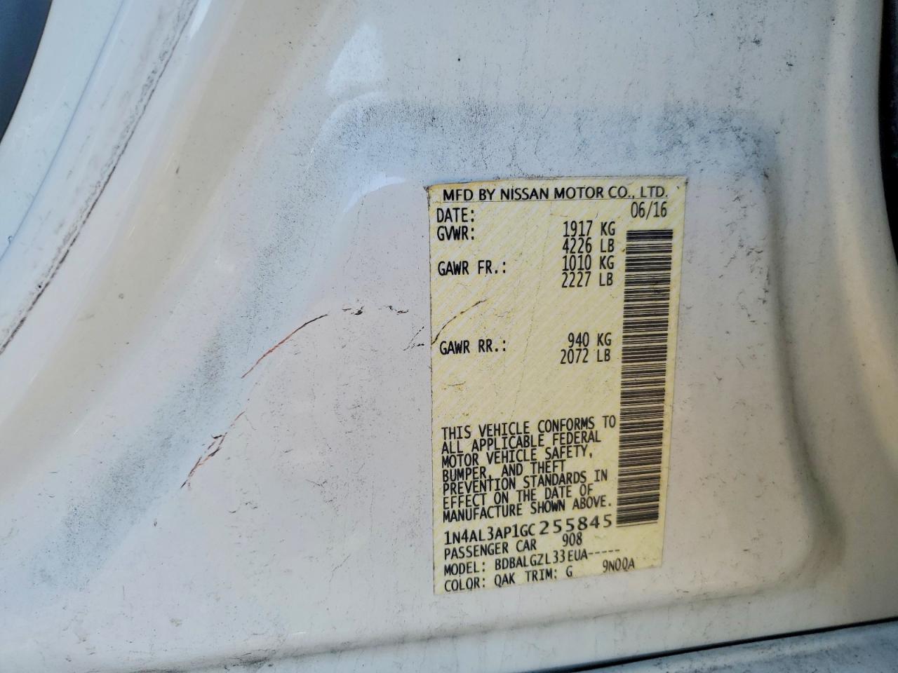 Nissan Altima 2.5 S