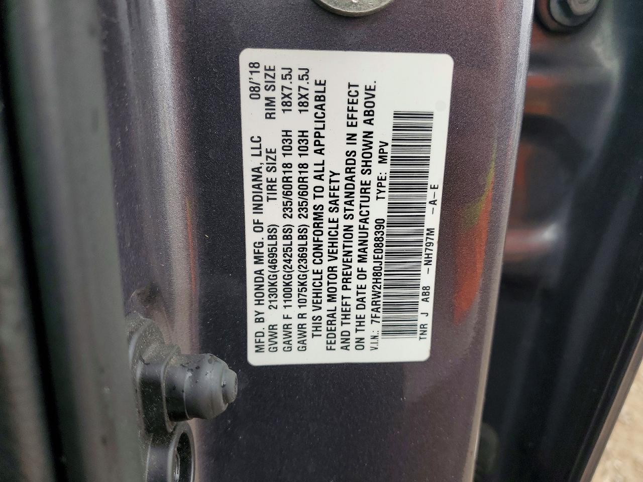 Honda Crv Exl