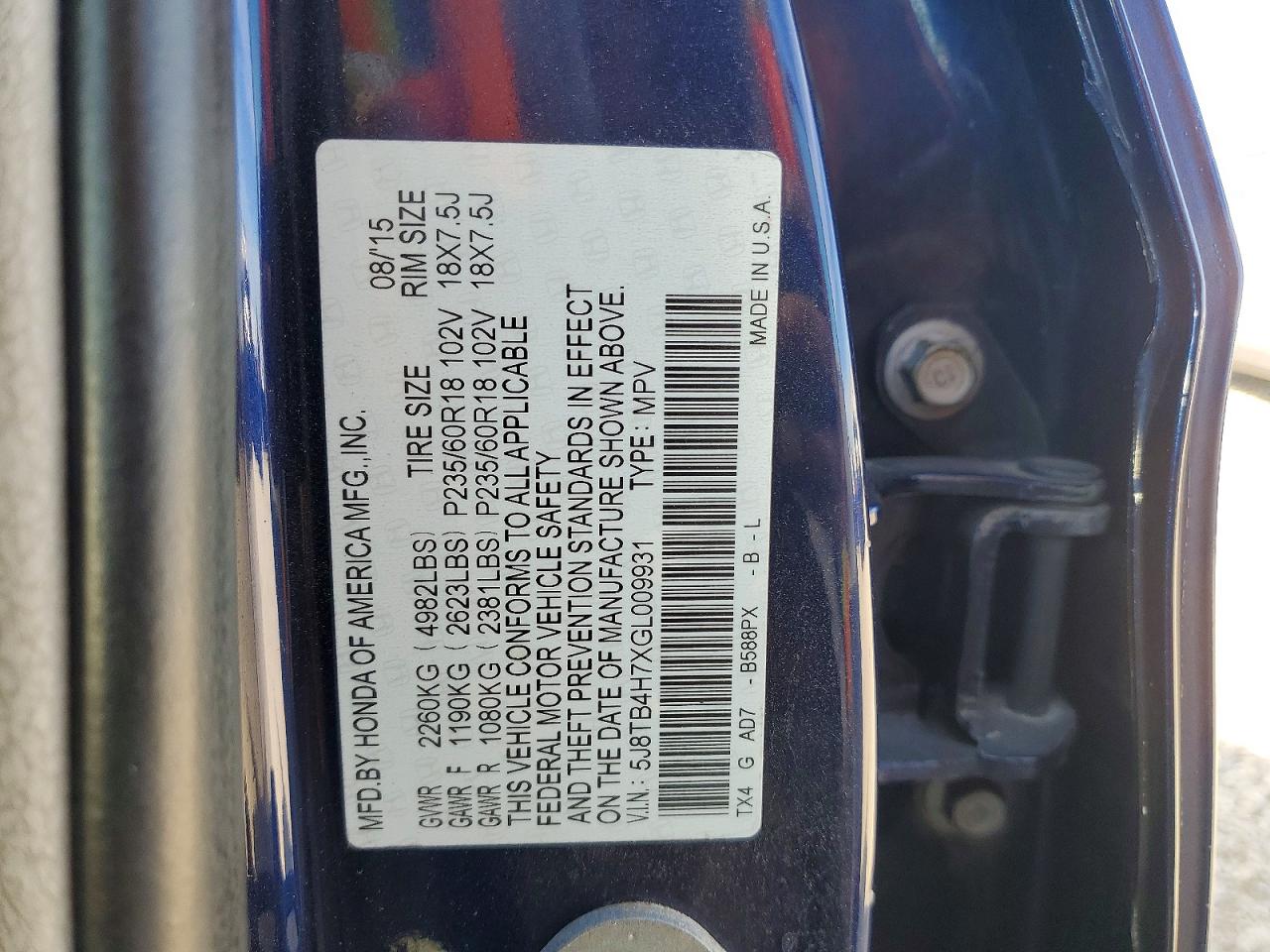 Acura RDX Advance