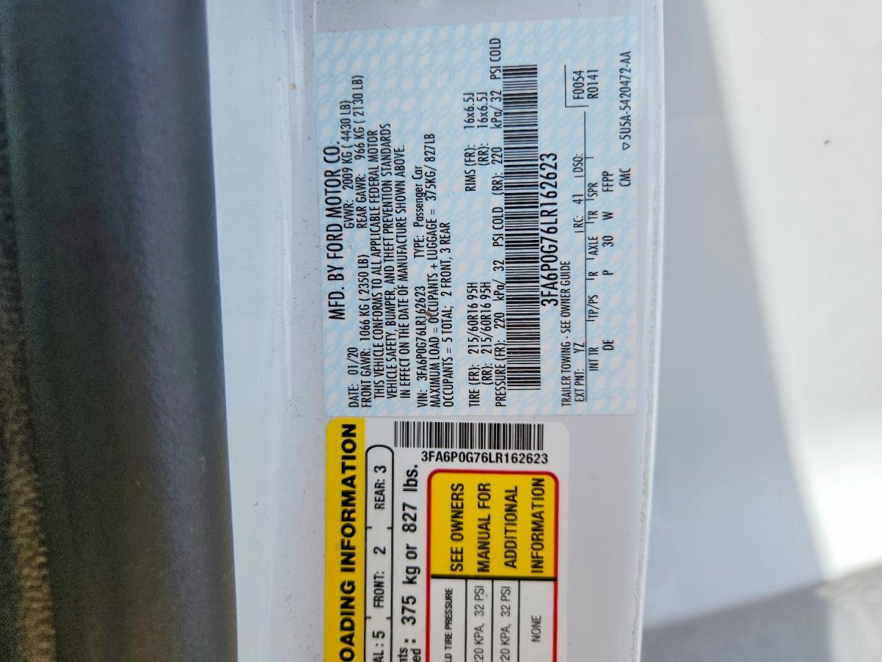 Ford Fusion S