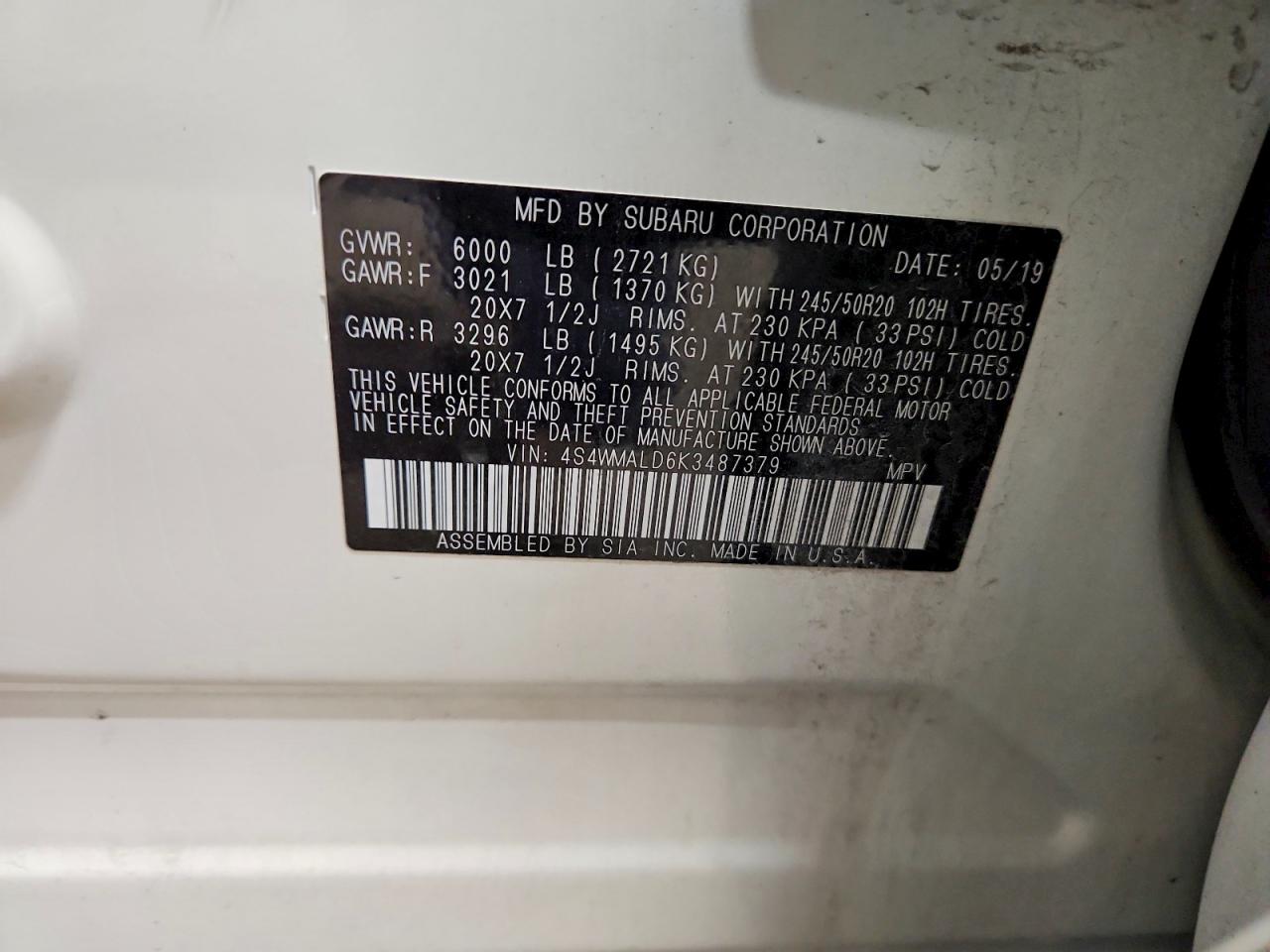 Subaru Ascent Limited