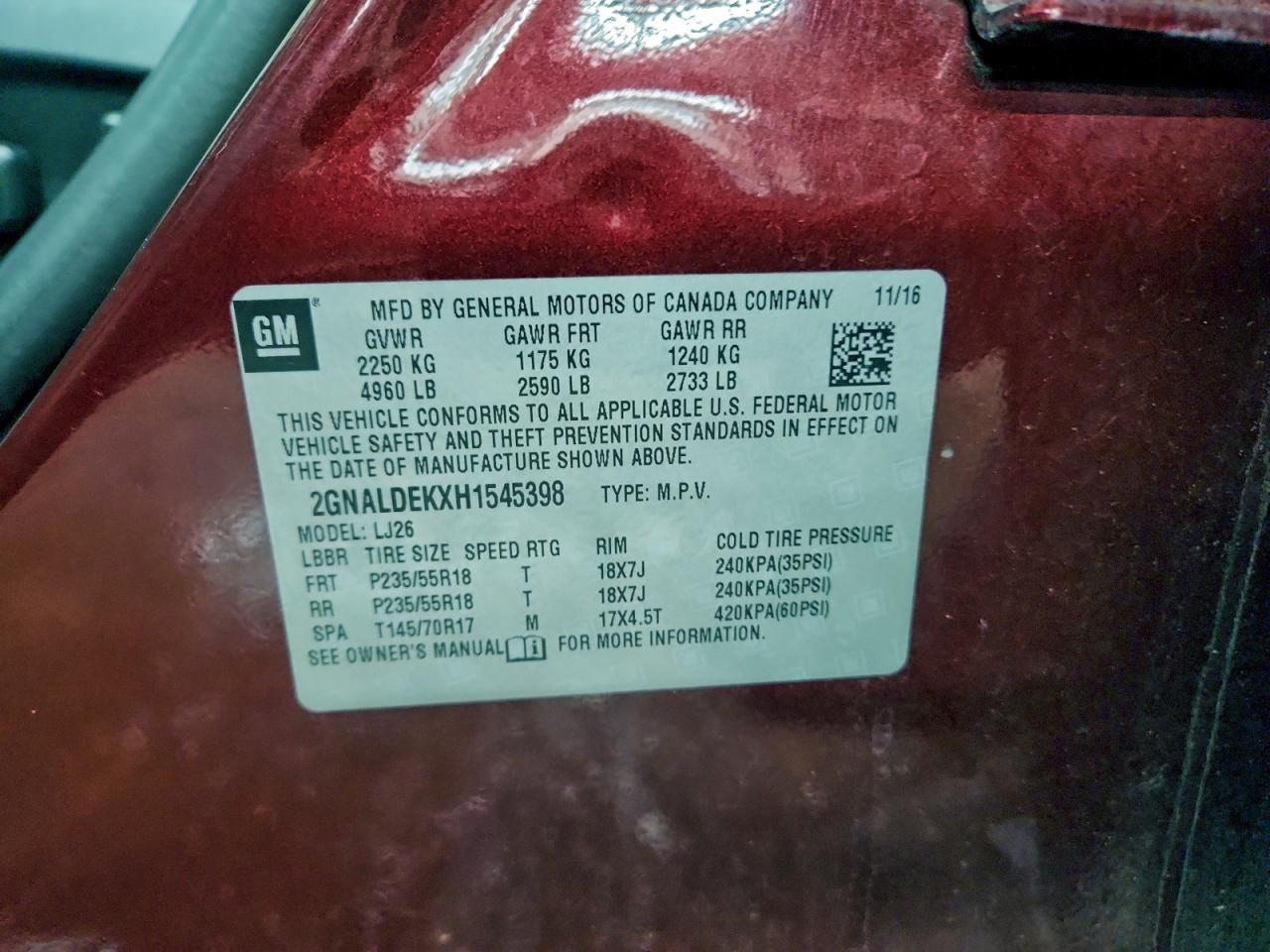 Chevrolet Equinox Premier