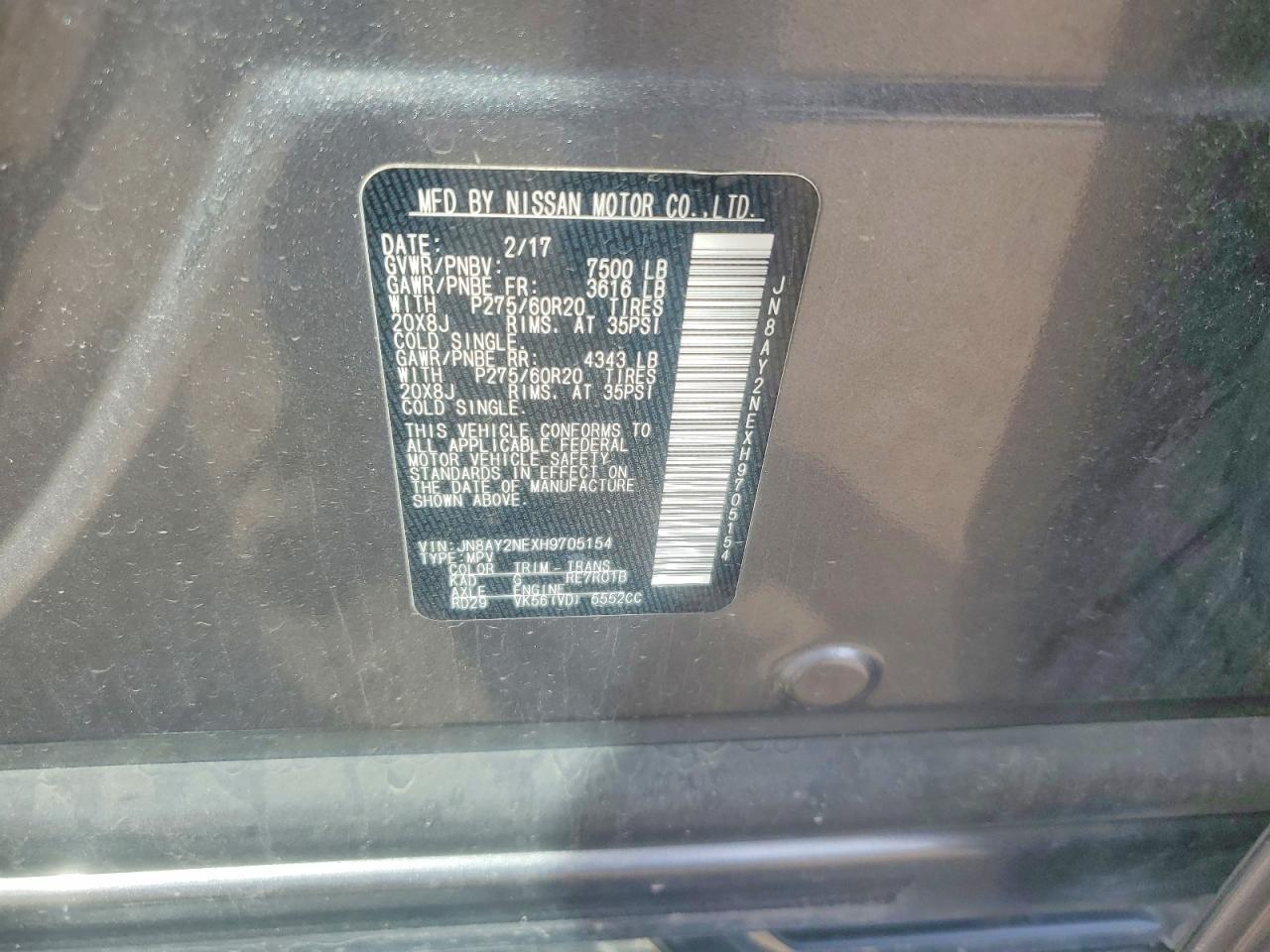 Nissan Armada Platinum