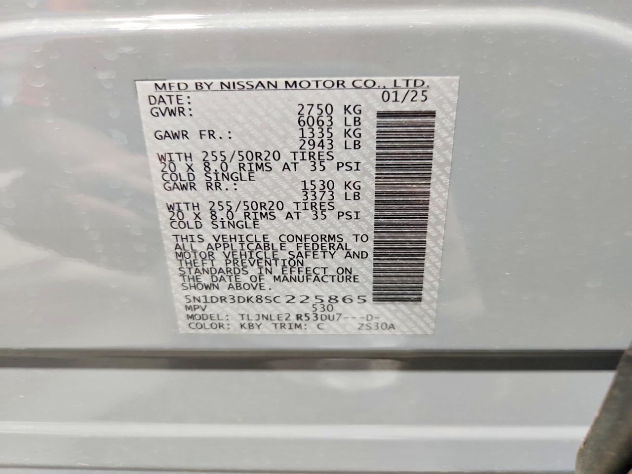 Nissan Pathfinder Platinum