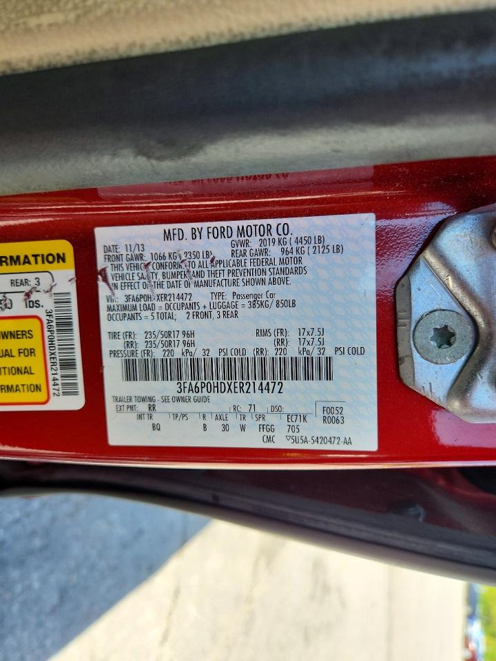 Ford Fusion Se