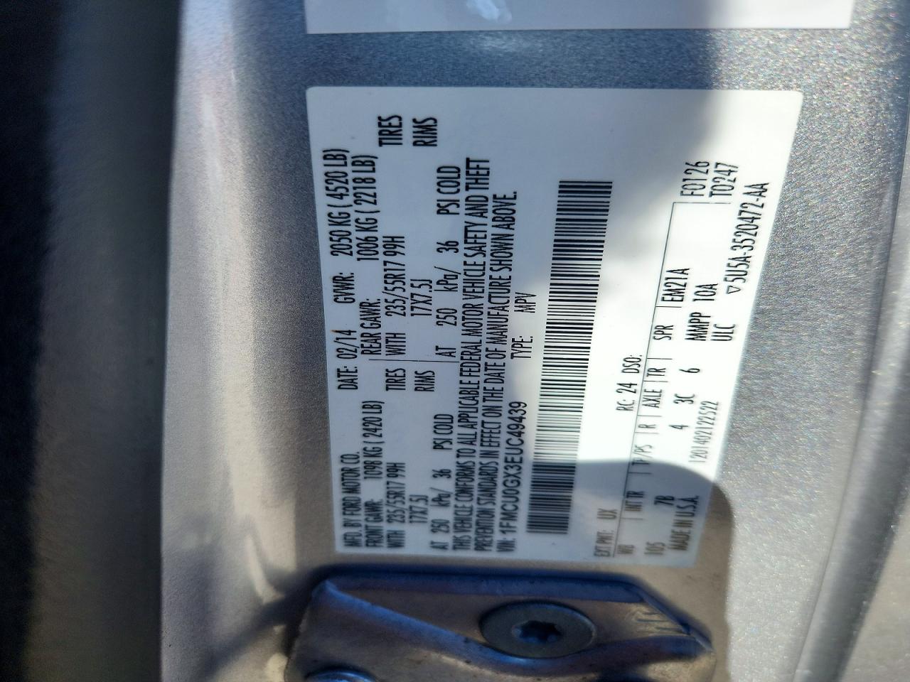 Ford Escape Se