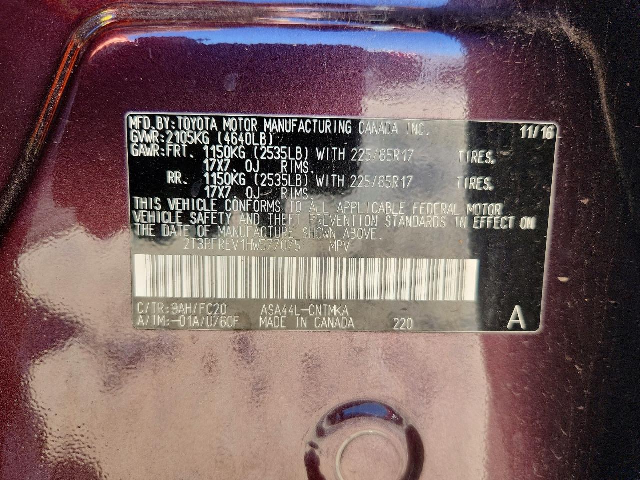 Toyota RAV4 Xle