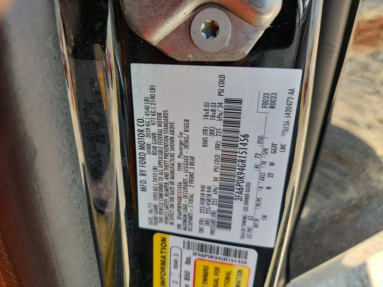 Ford Fusion Titanium