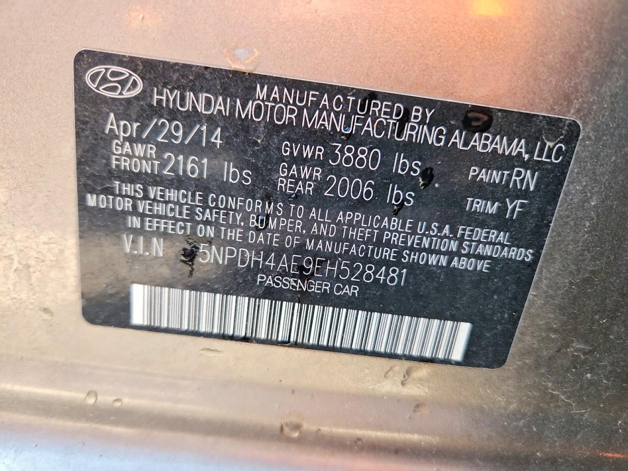 Hyundai ELANTRA Se