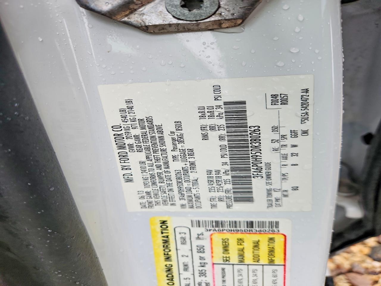 Ford Fusion Se