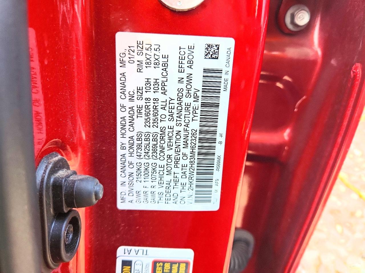 Honda Crv Exl