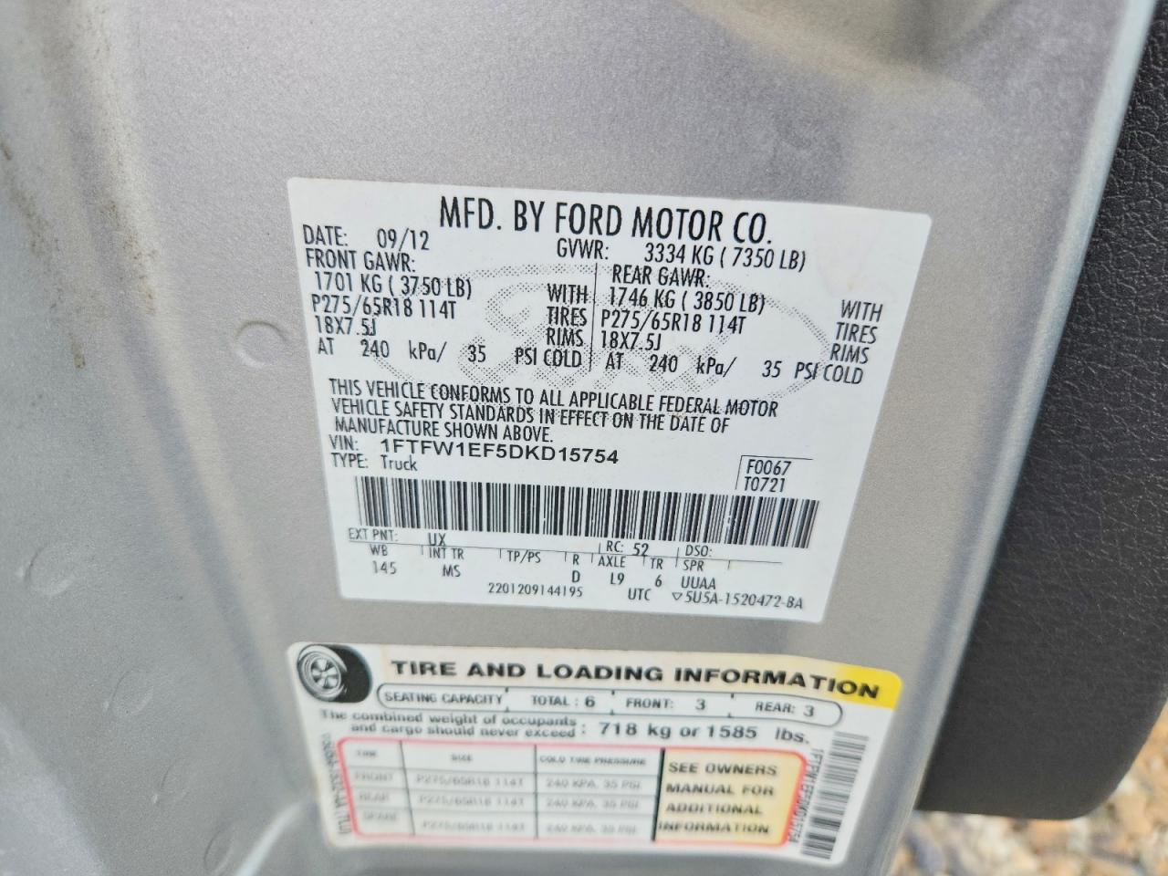 Ford F-150 Supercrew