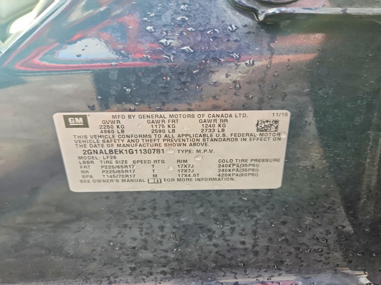 Chevrolet Equinox Ls