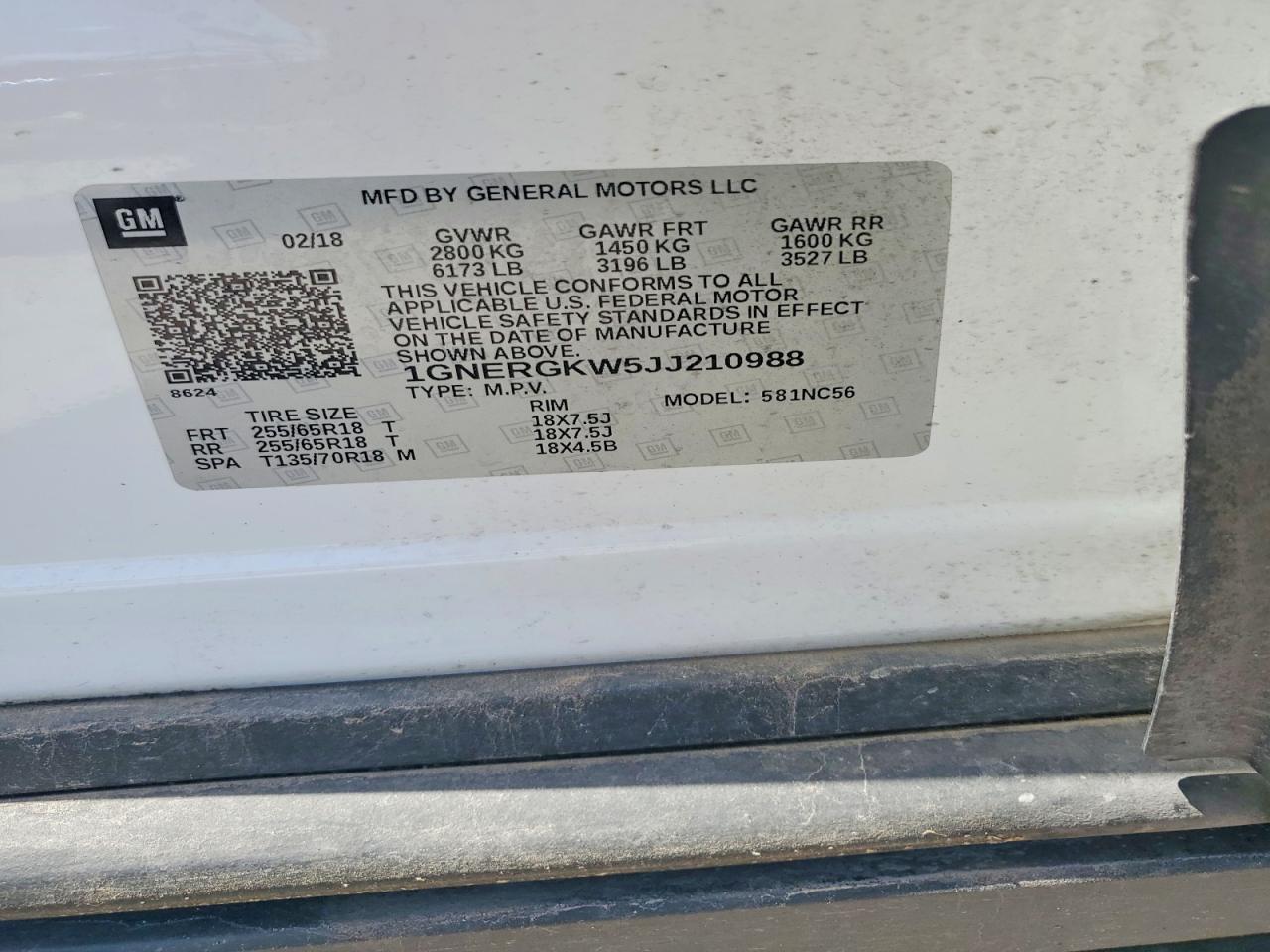 Chevrolet Traverse Lt