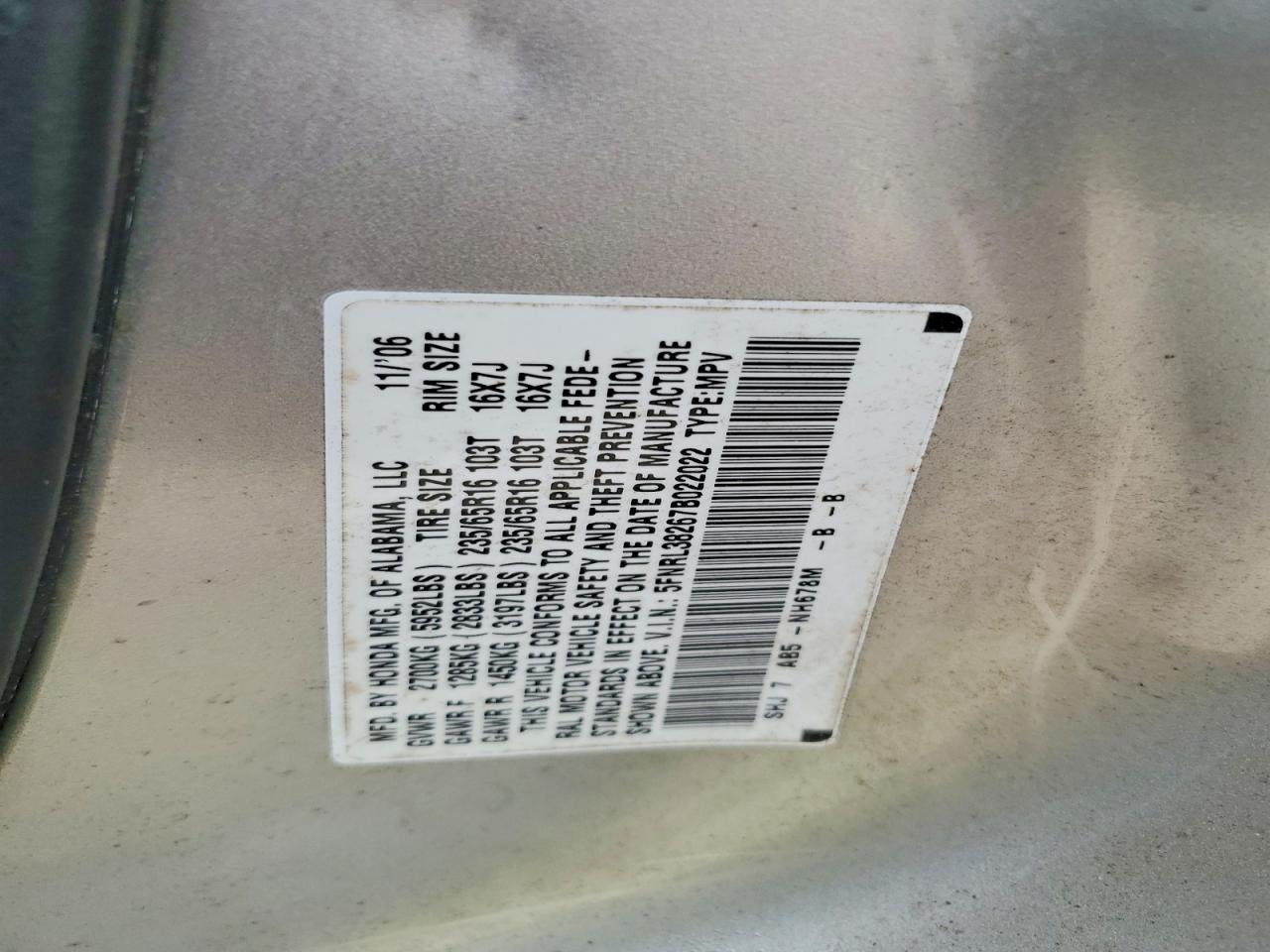 Honda Odyssey Lx