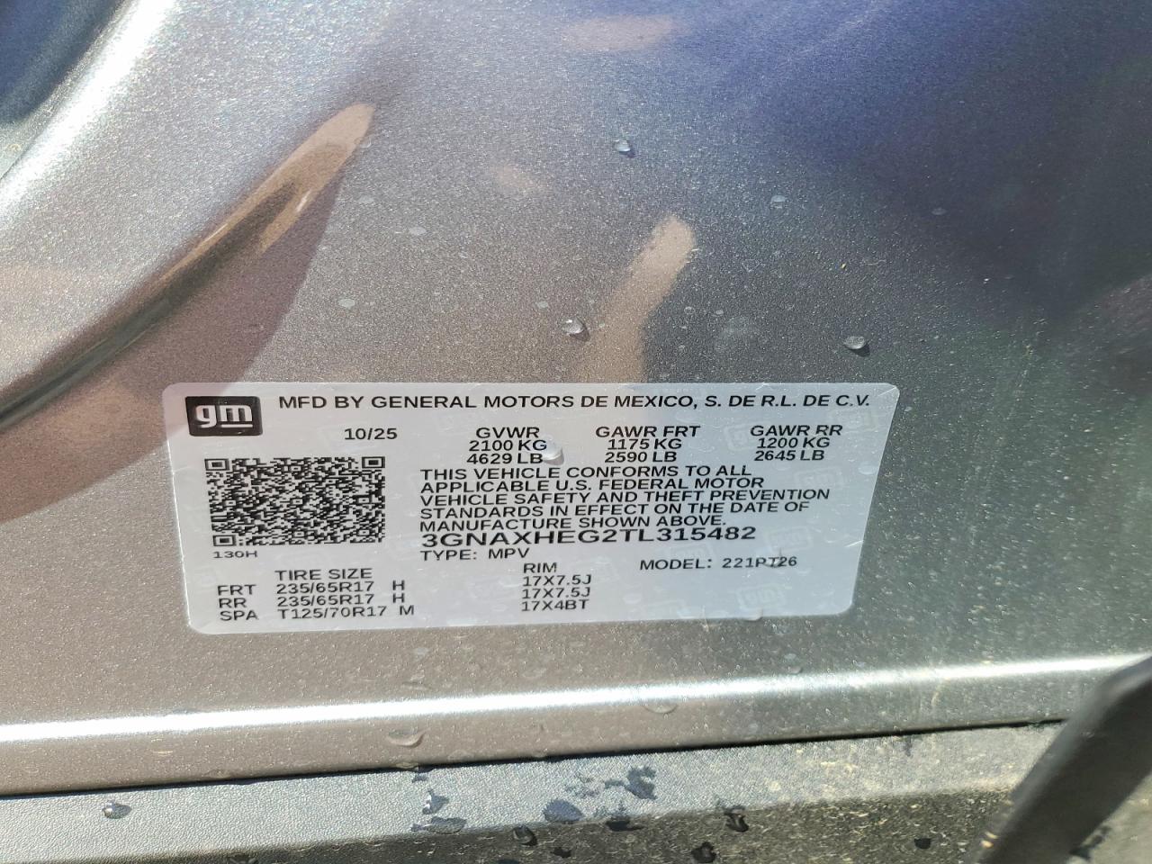 Chevrolet Equinox Lt