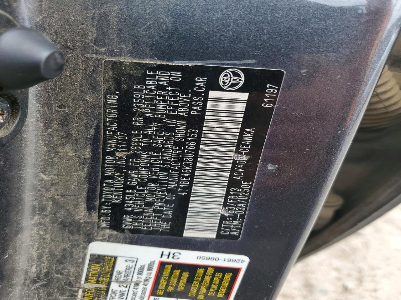 Toyota Camry Le