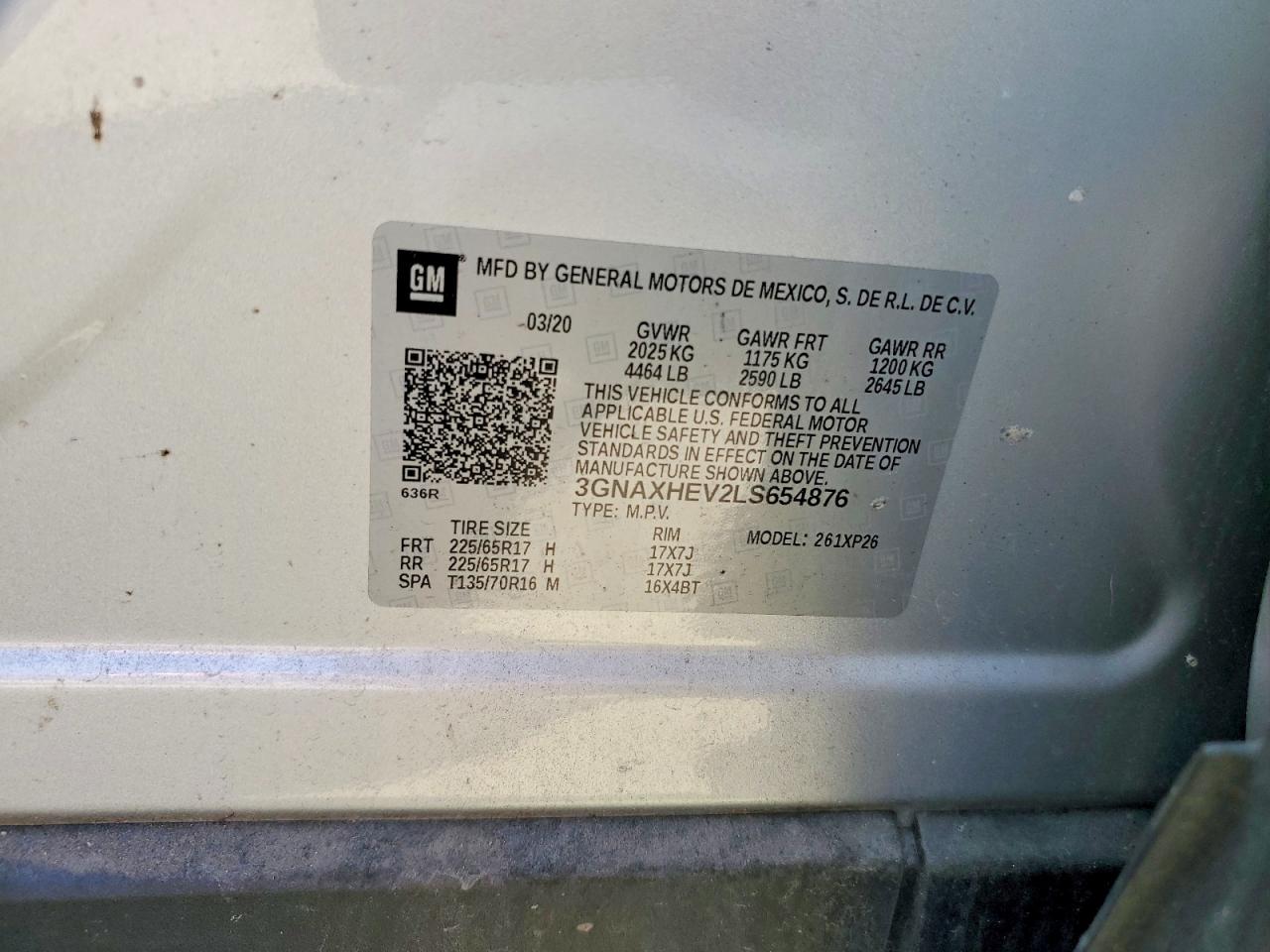 Chevrolet Equinox Ls