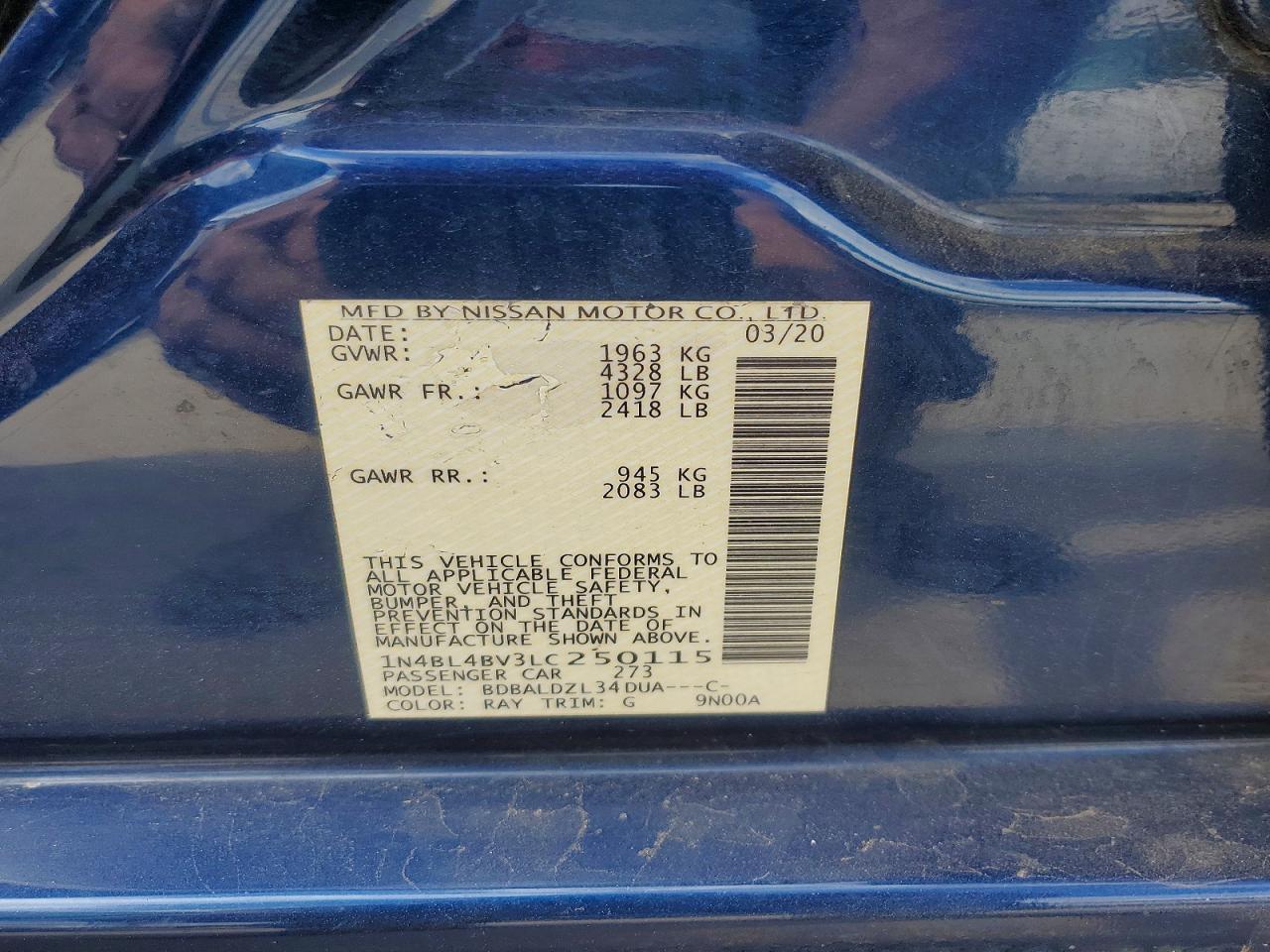 Nissan Altima 2.5 S