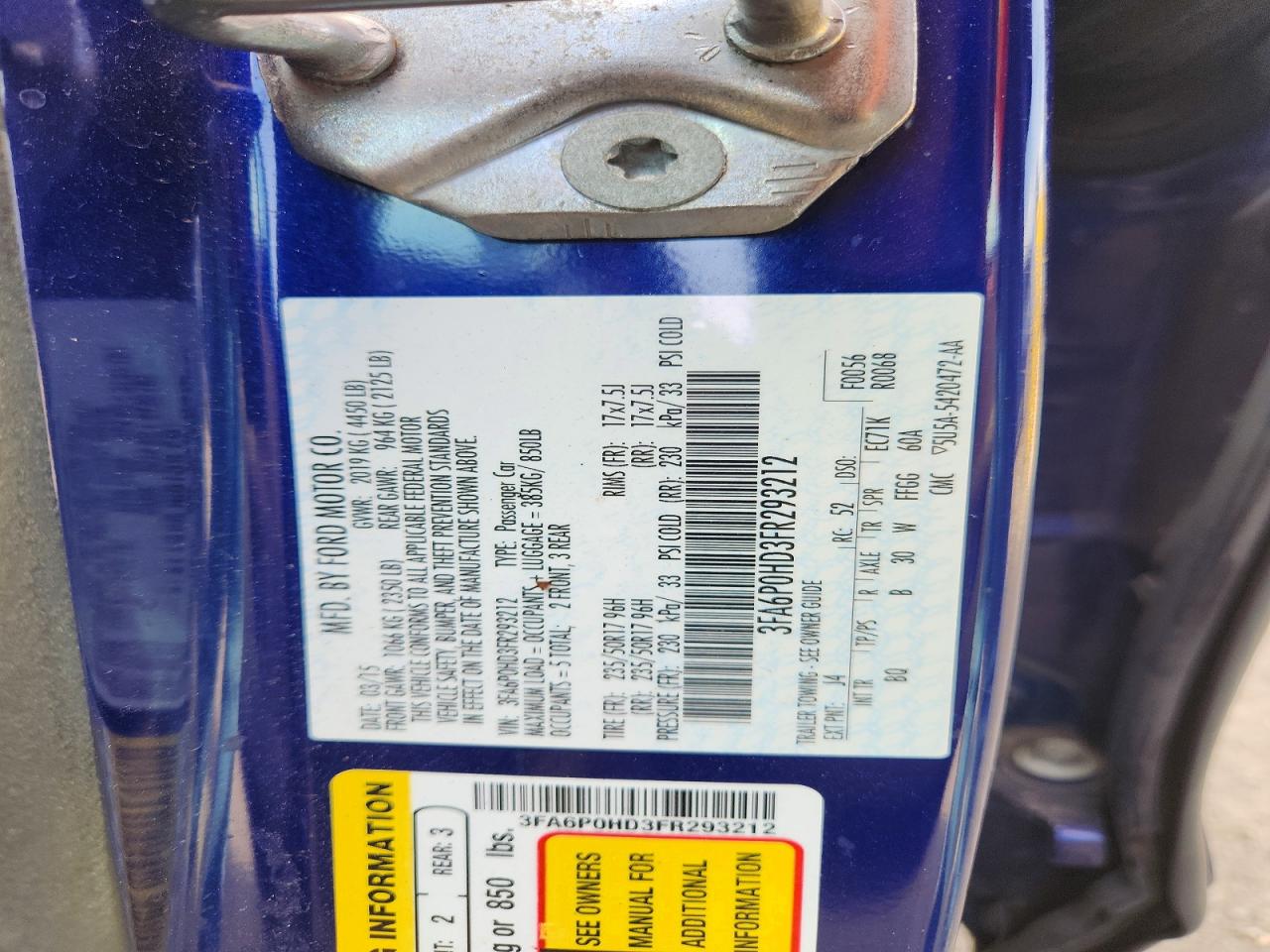 Ford Fusion Se