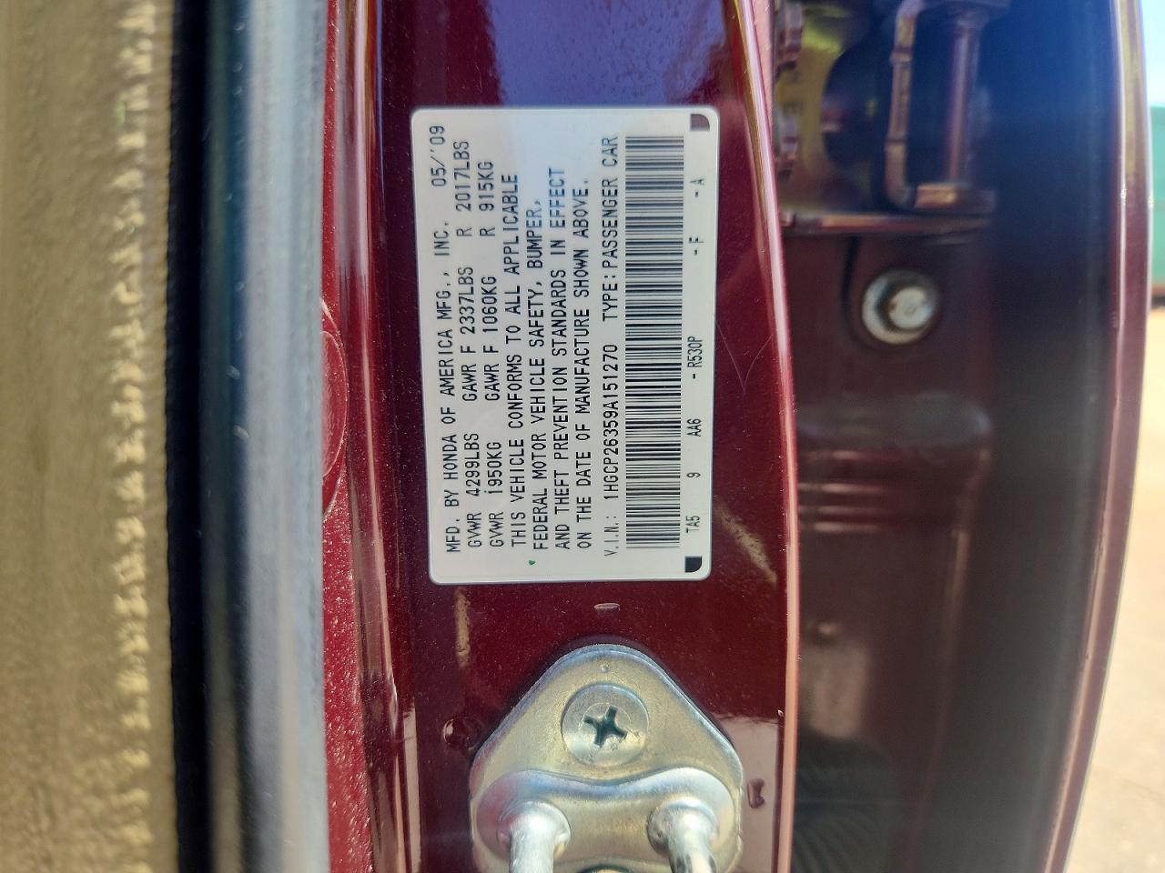 Honda Accord Lx