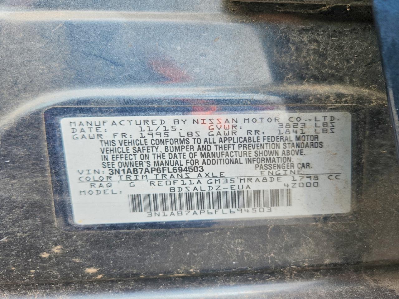 Nissan Sentra Sv
