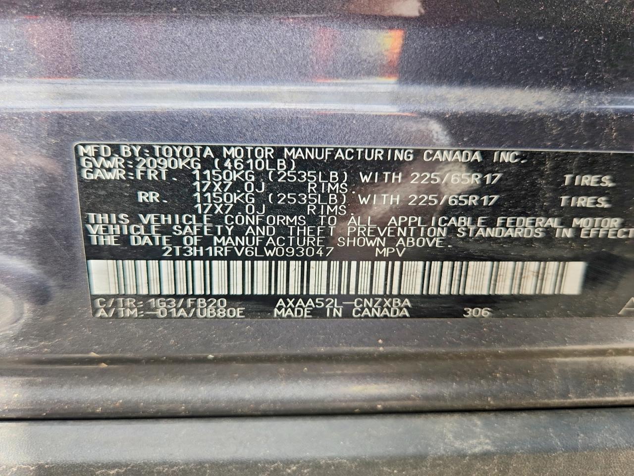 Toyota RAV4 Le