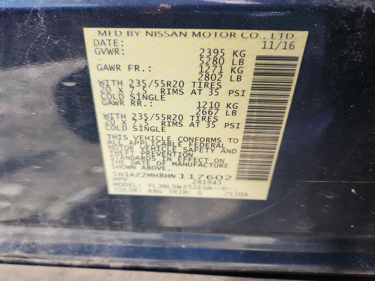 Nissan Murano Platinum