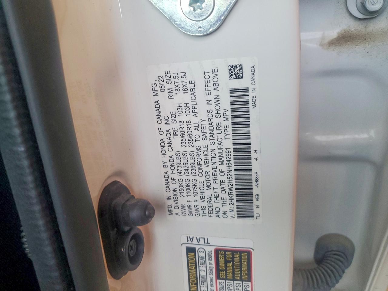Honda Crv Ex