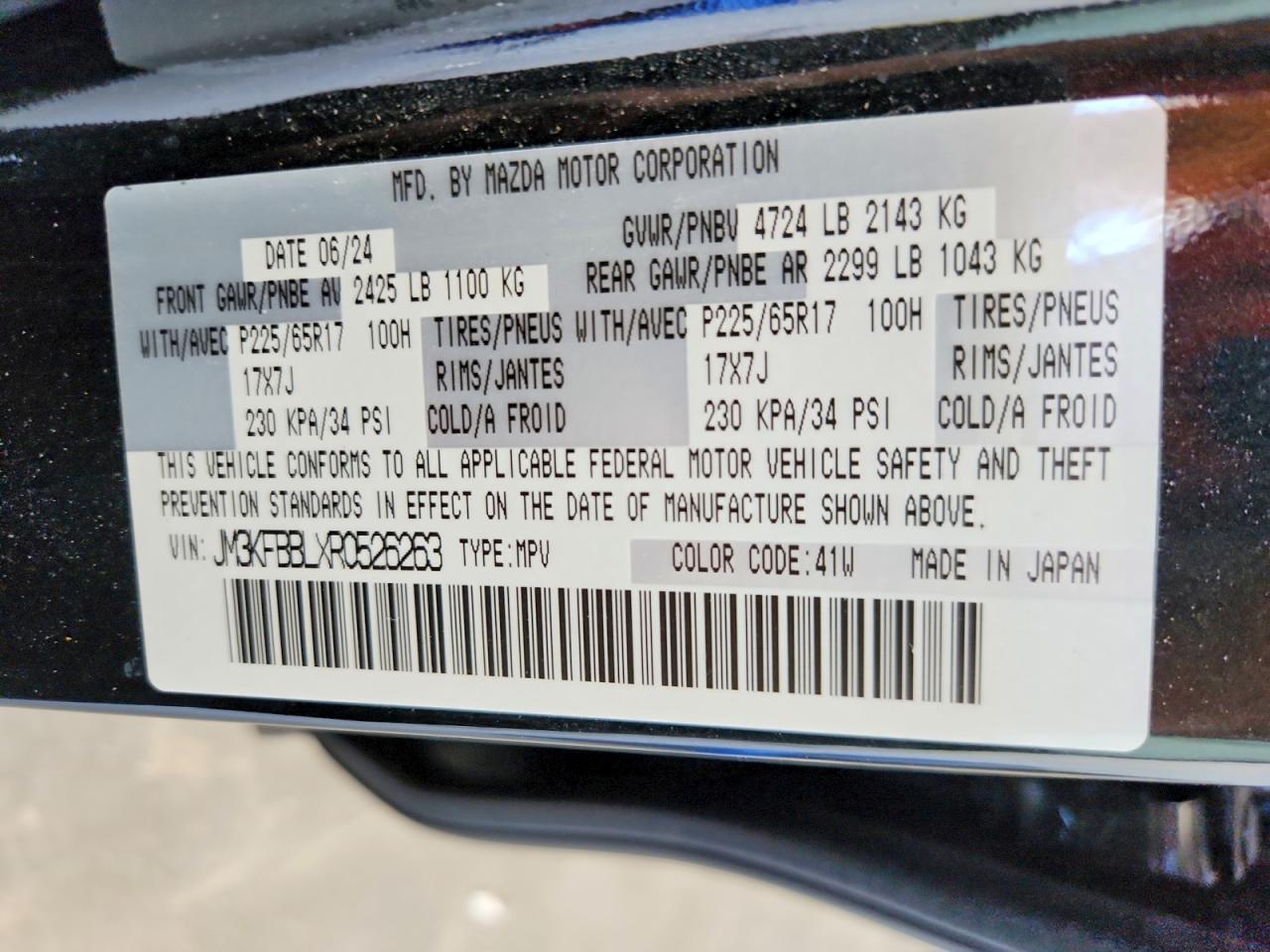 Mazda Cx Select