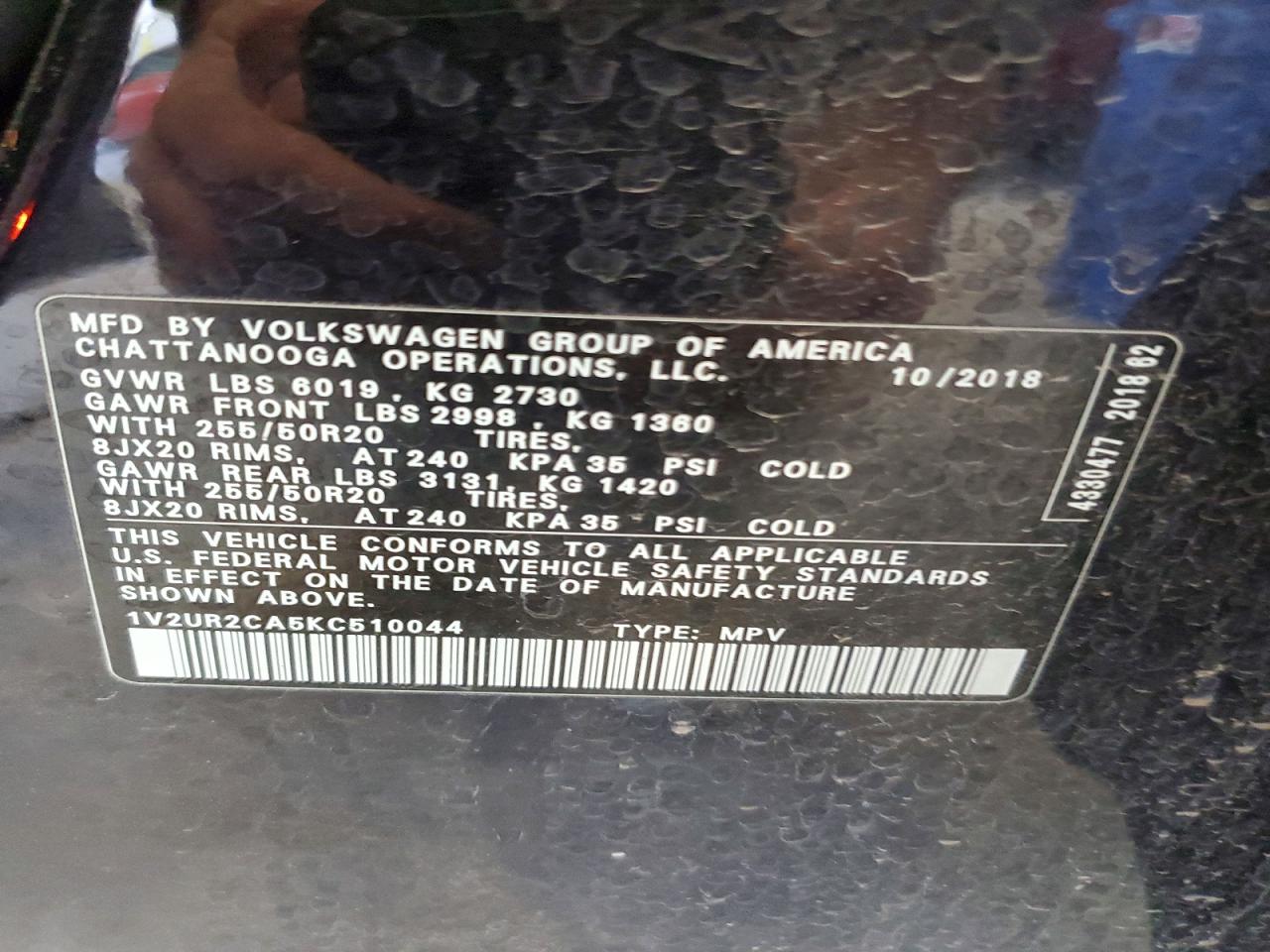 Volkswagen Atlas Se