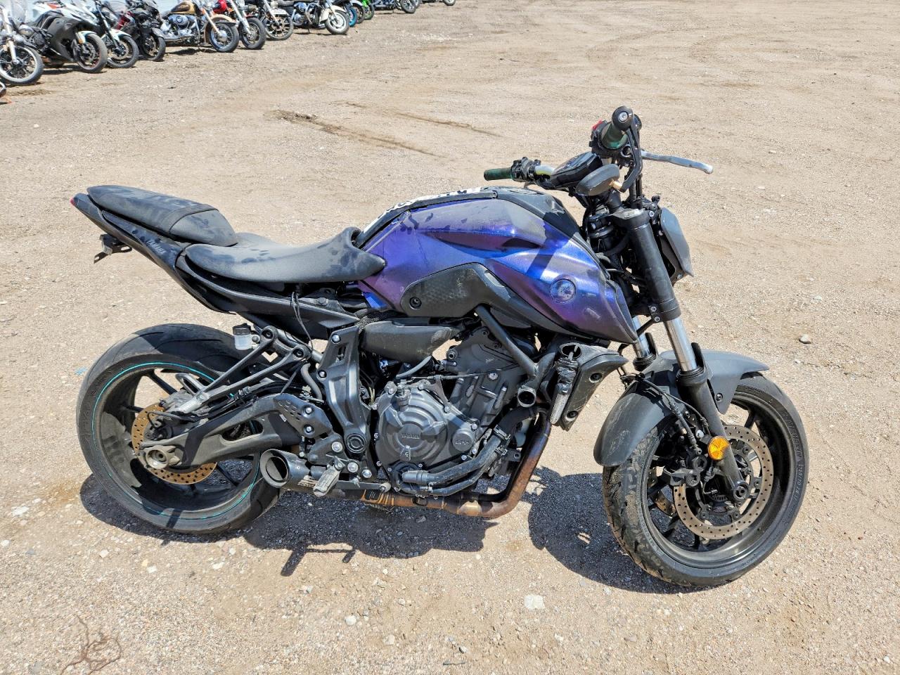 Salvage Yamaha Mt07 Image