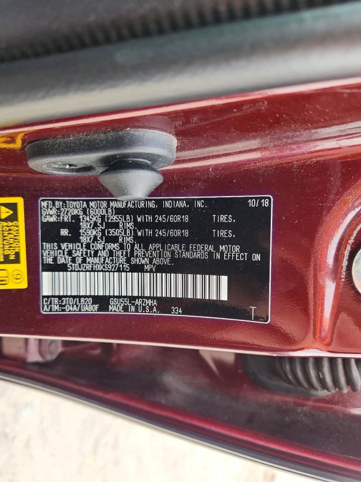 Toyota Highlander Xle