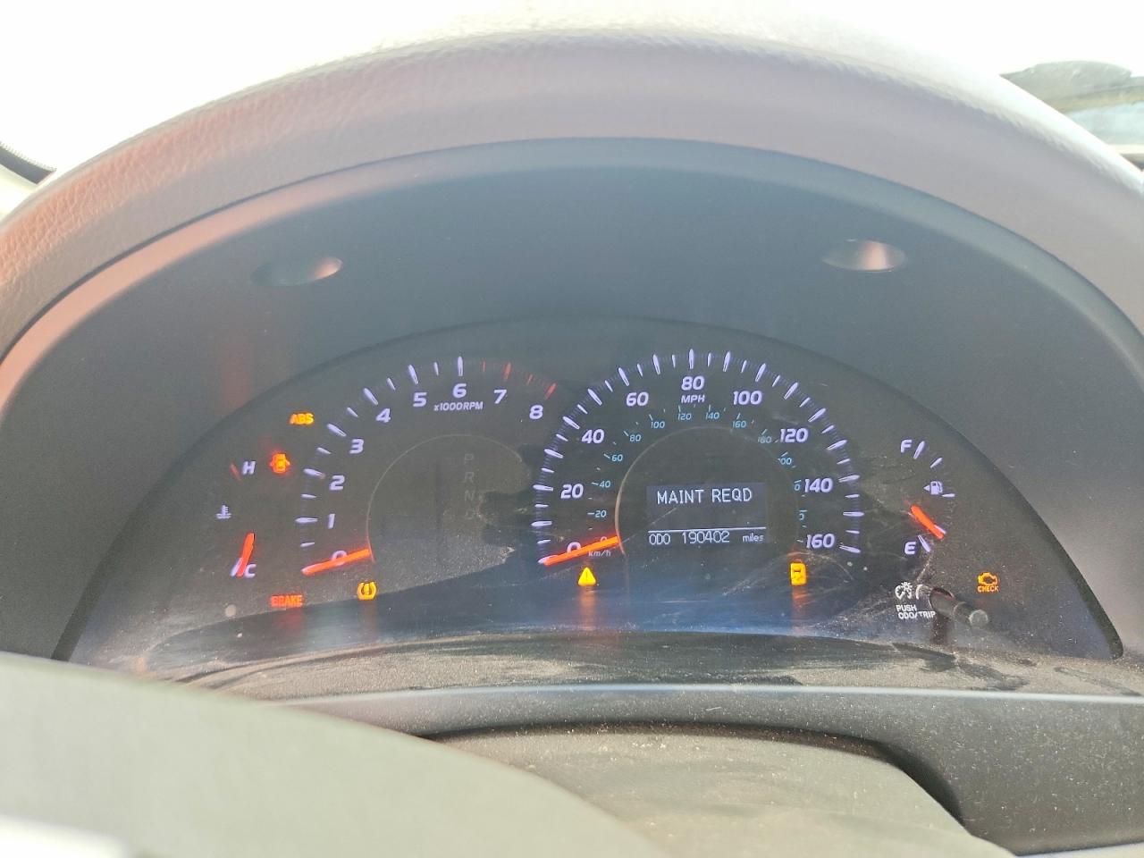 Toyota Camry Xle V6