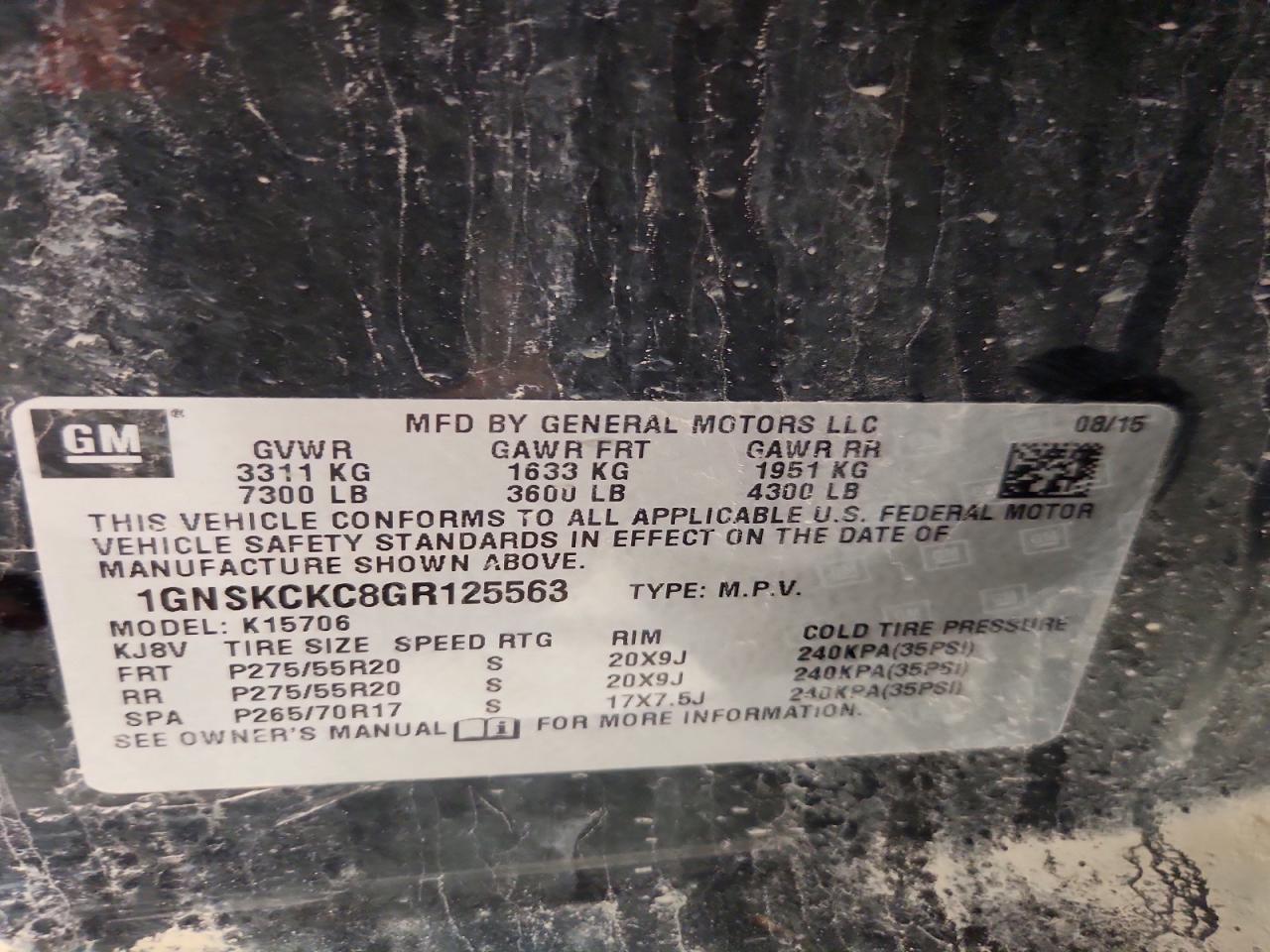 Chevrolet Tahoe K1500 Ltz