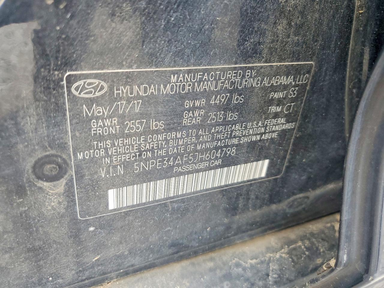 Hyundai SONATA Sel