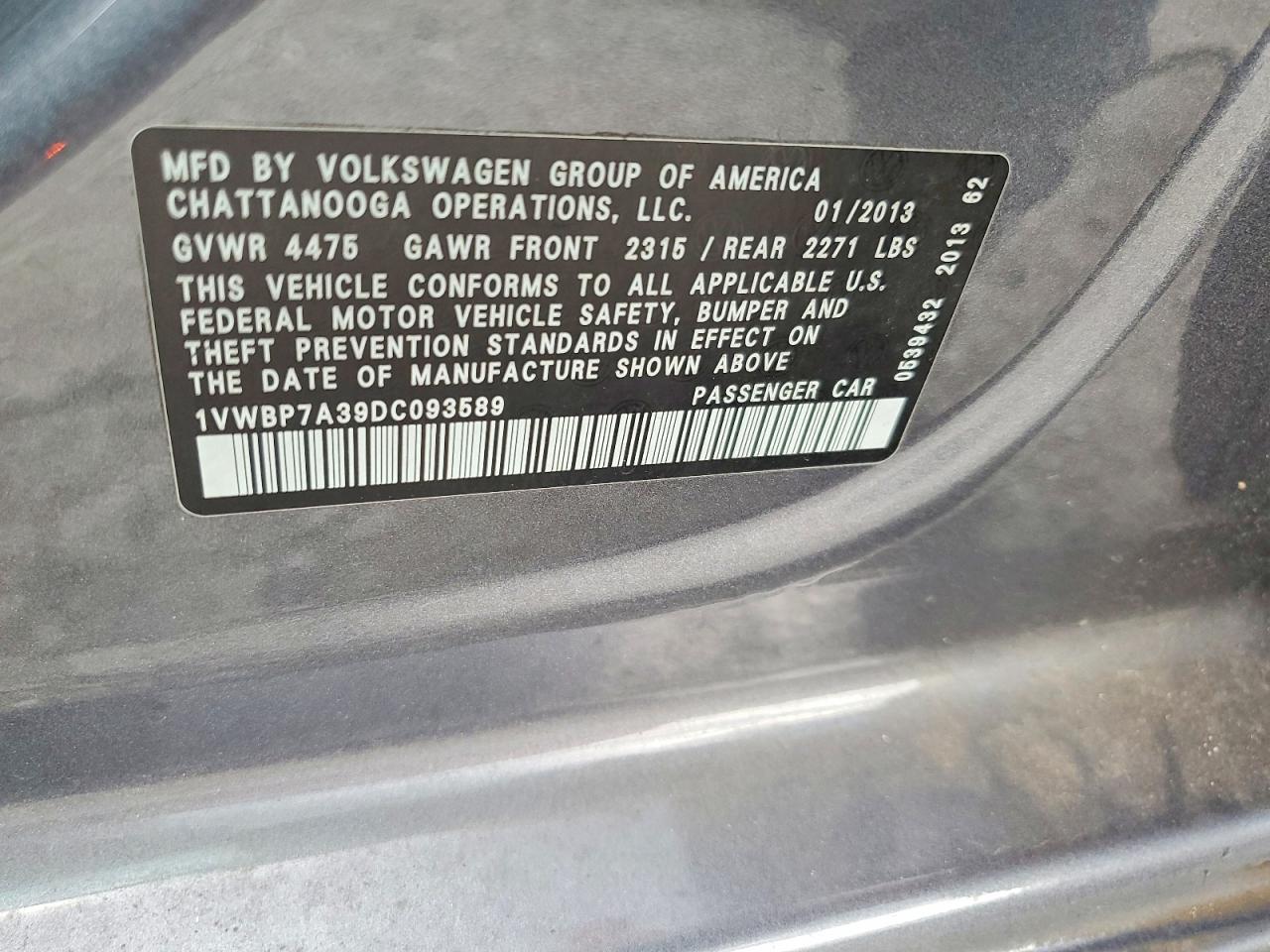 Volkswagen Passat Se