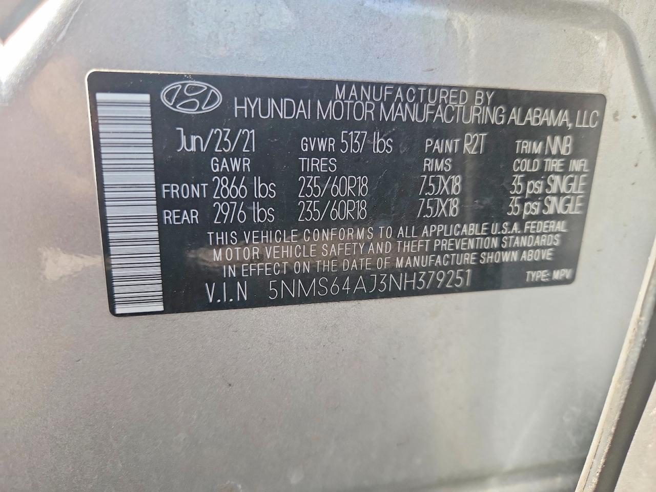 Hyundai SANTA FE Xrt