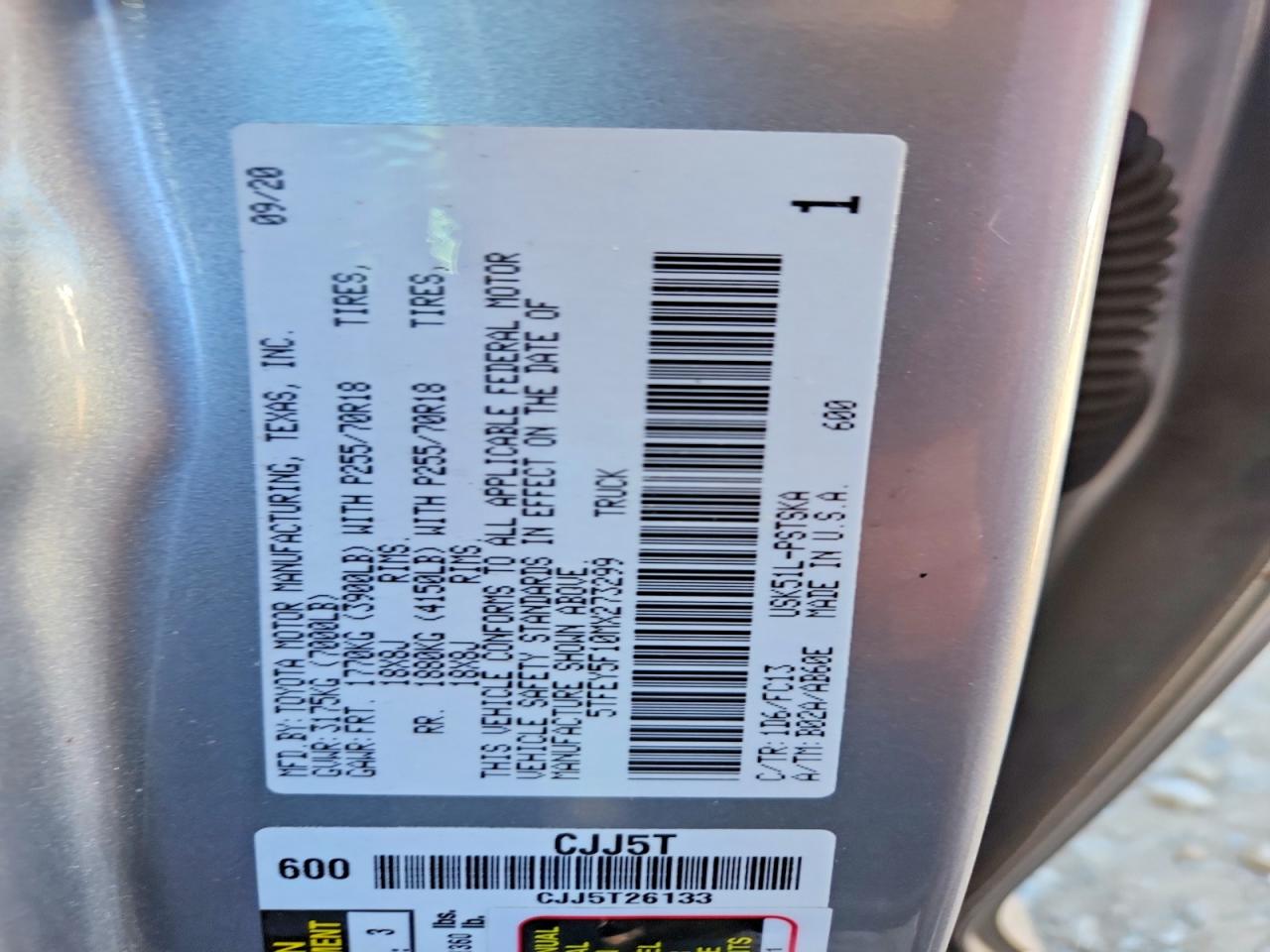 Toyota Tundra Crewmax Sr5