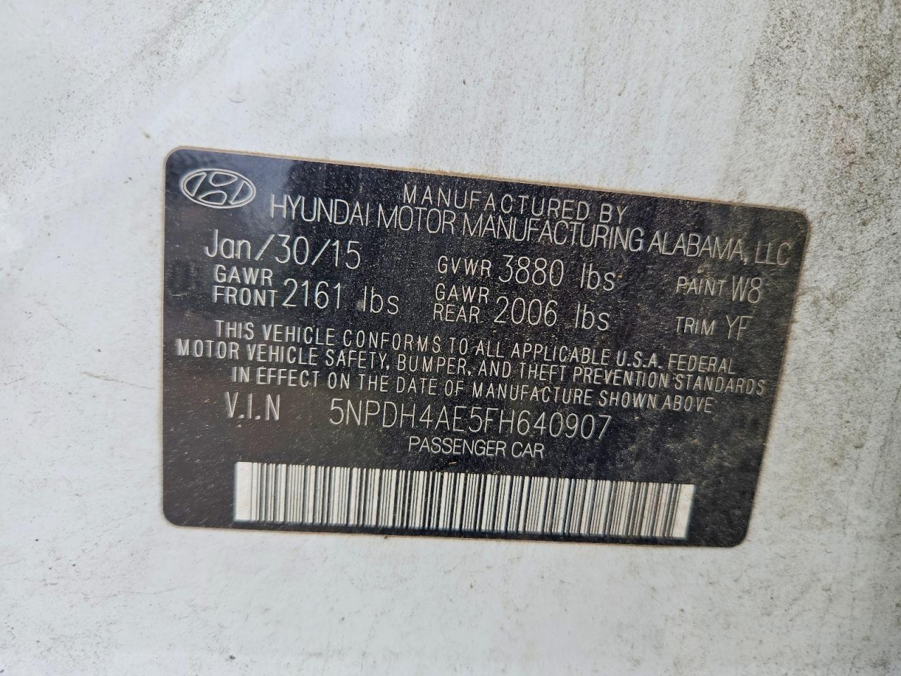 Hyundai ELANTRA Se