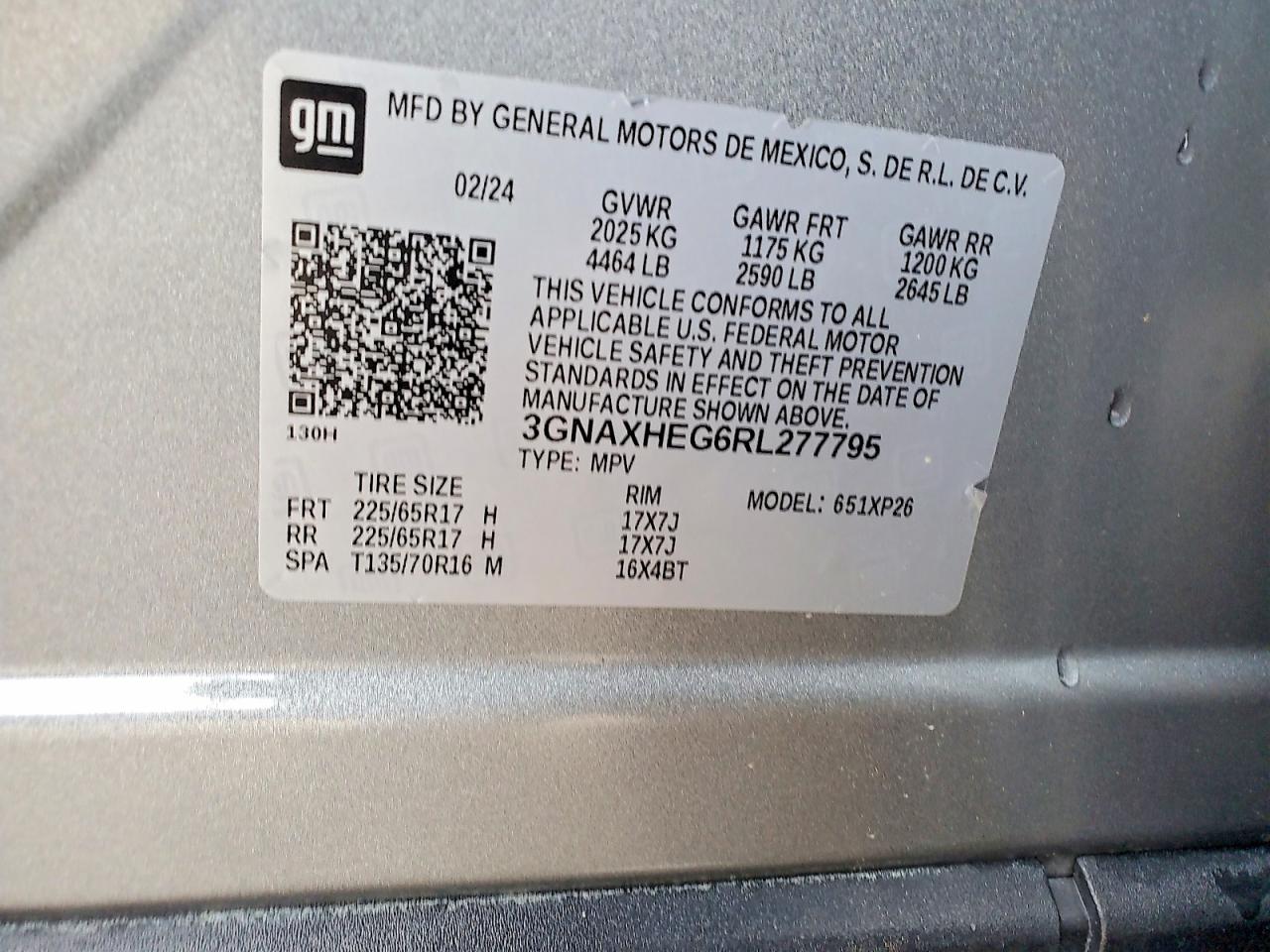 Chevrolet Equinox Ls