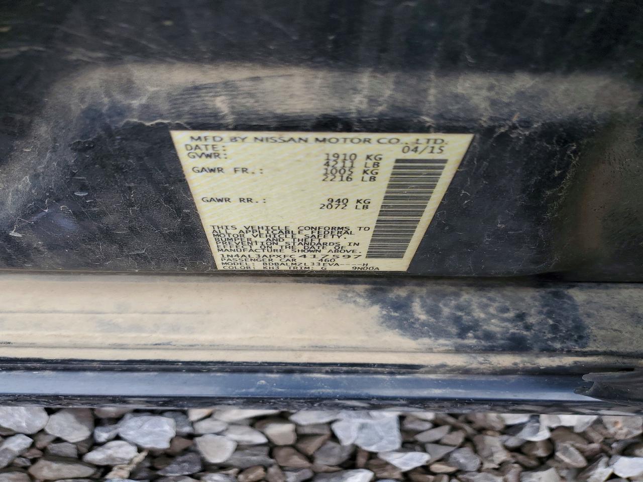 Nissan Altima 2.5 Sv