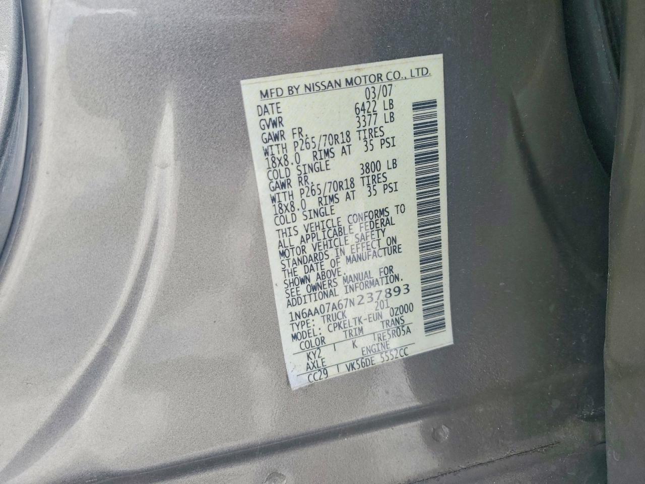 Nissan Titan Xe