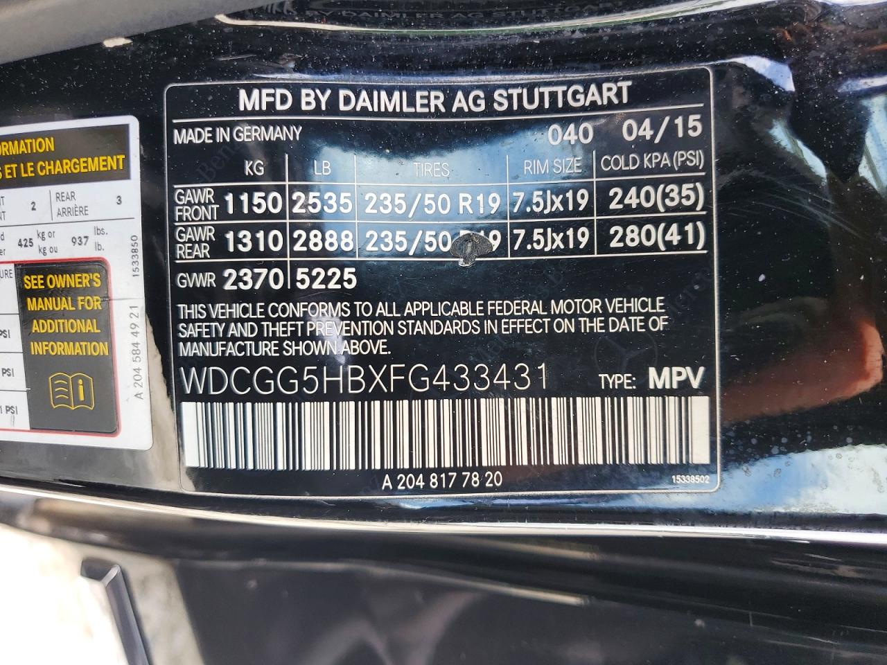 Mercedes-Benz GLK 350