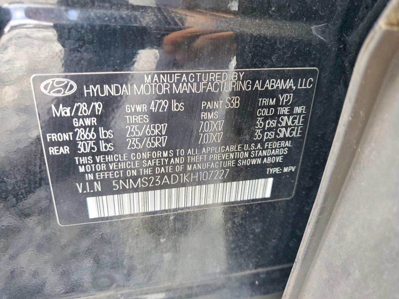Hyundai SANTA FE Se