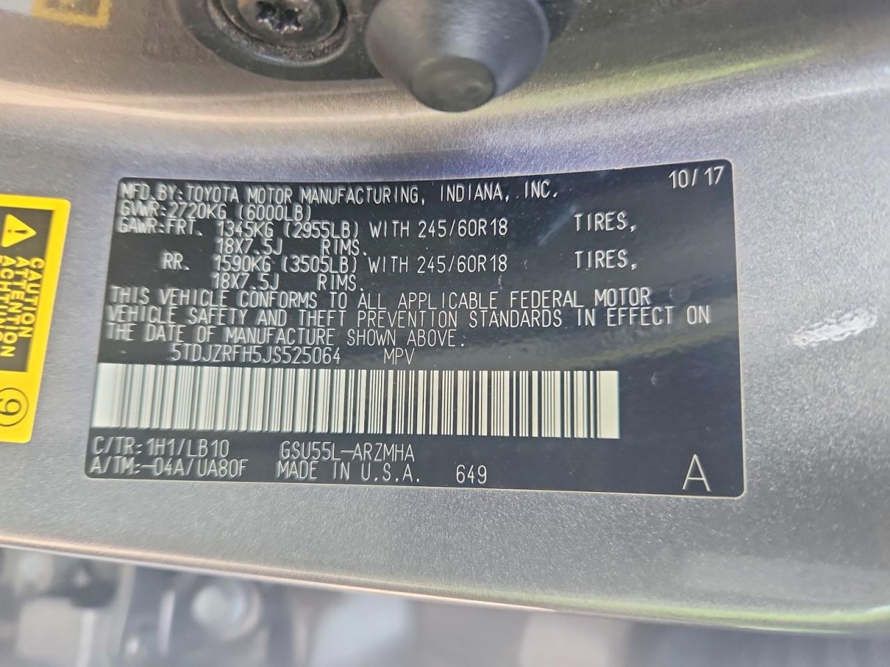 Toyota Highlander Xle